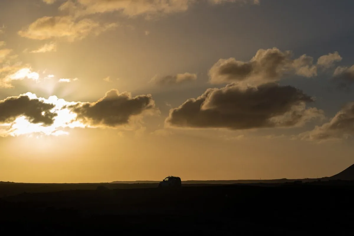 Desert sunrise