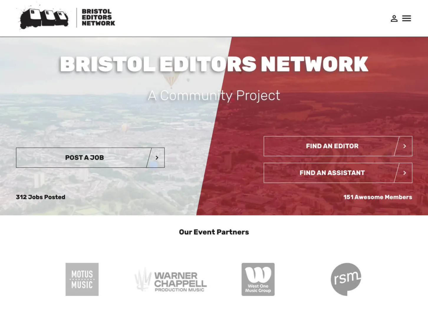 Bristol editors network website