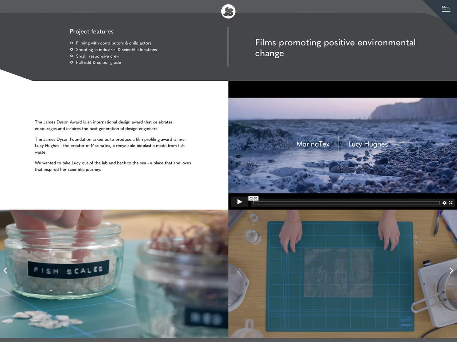 Js productions website case study