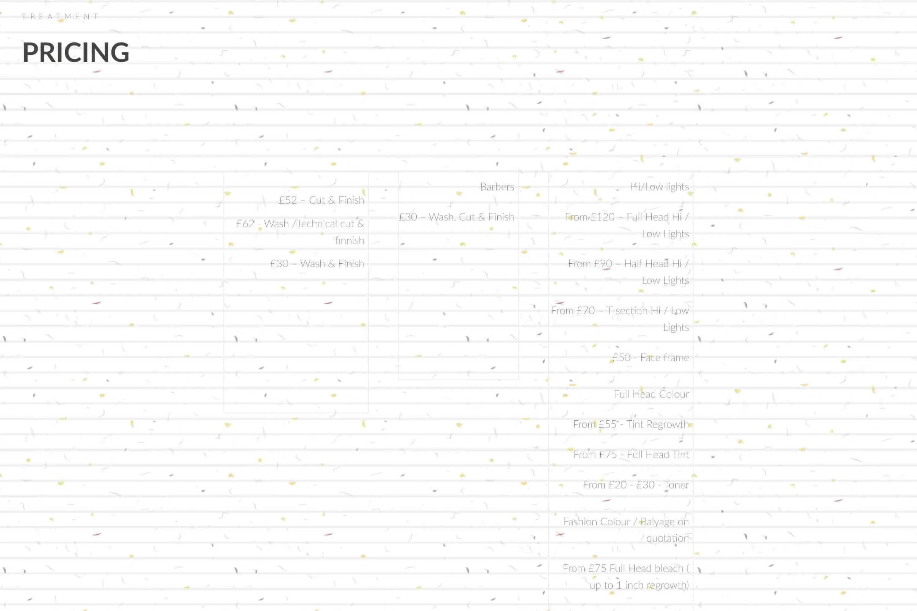 Bangshanky old pricing